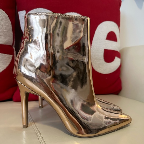 Rose Gold Booties - Picture 4 of 6